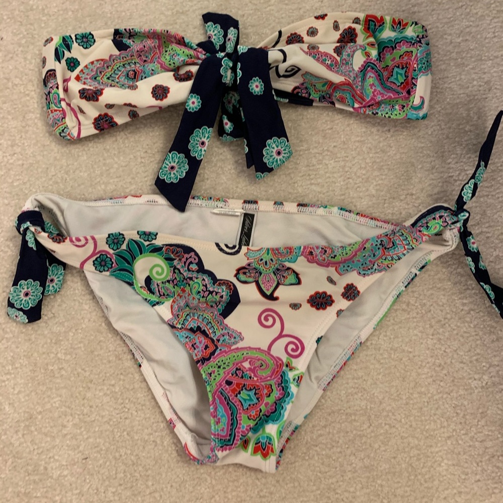 Paisley Silver Label by A.B.S Bandeau Bikini